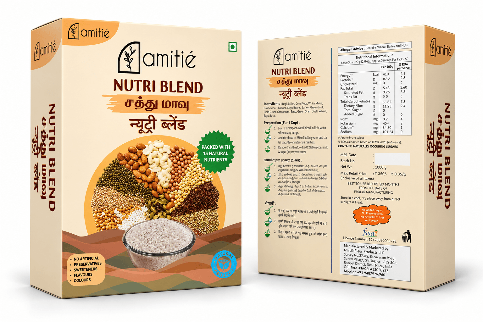 Nutri Blend Traditional Multi-Grain Health Mix