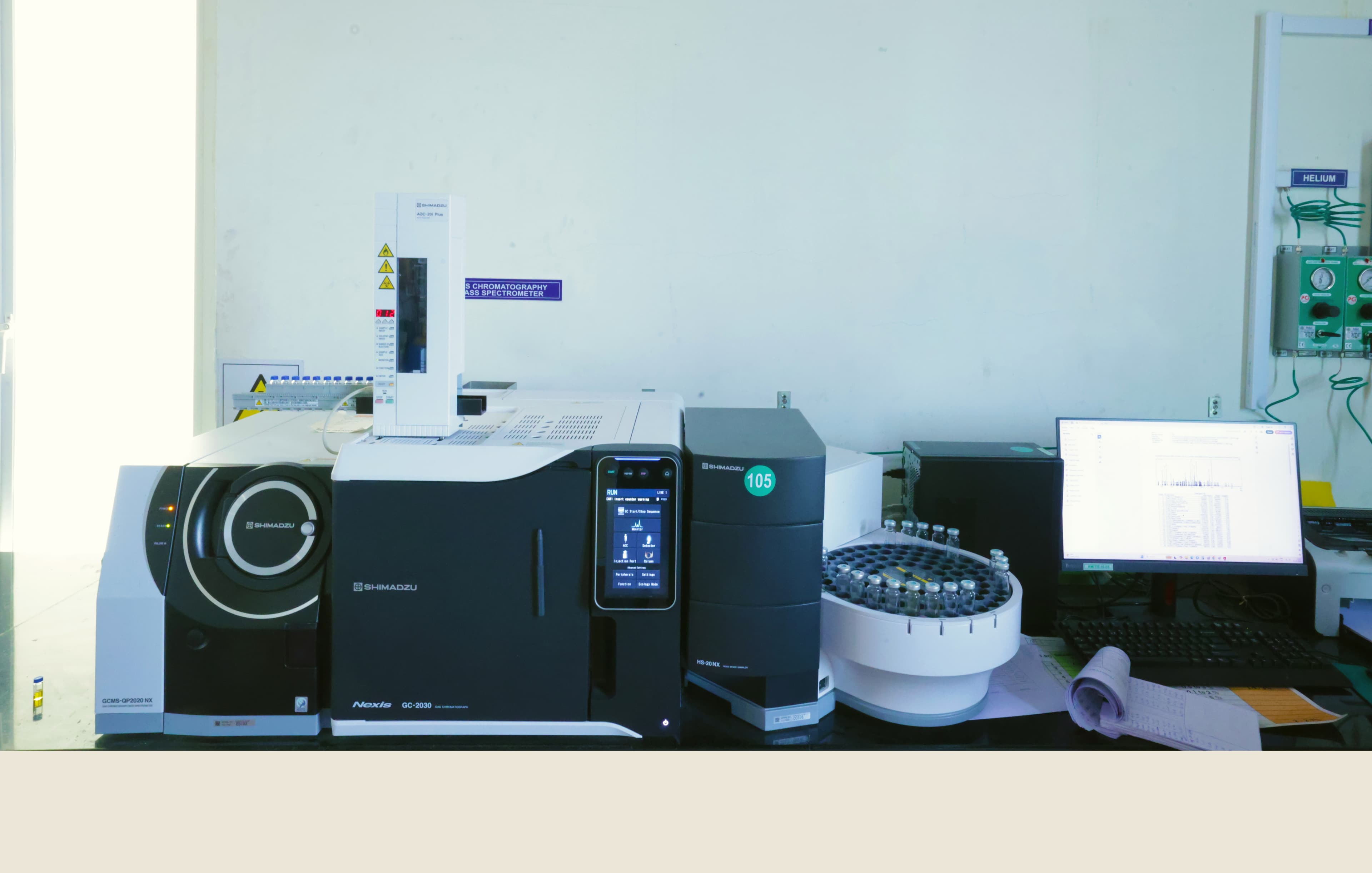 Analytical support for research trials
